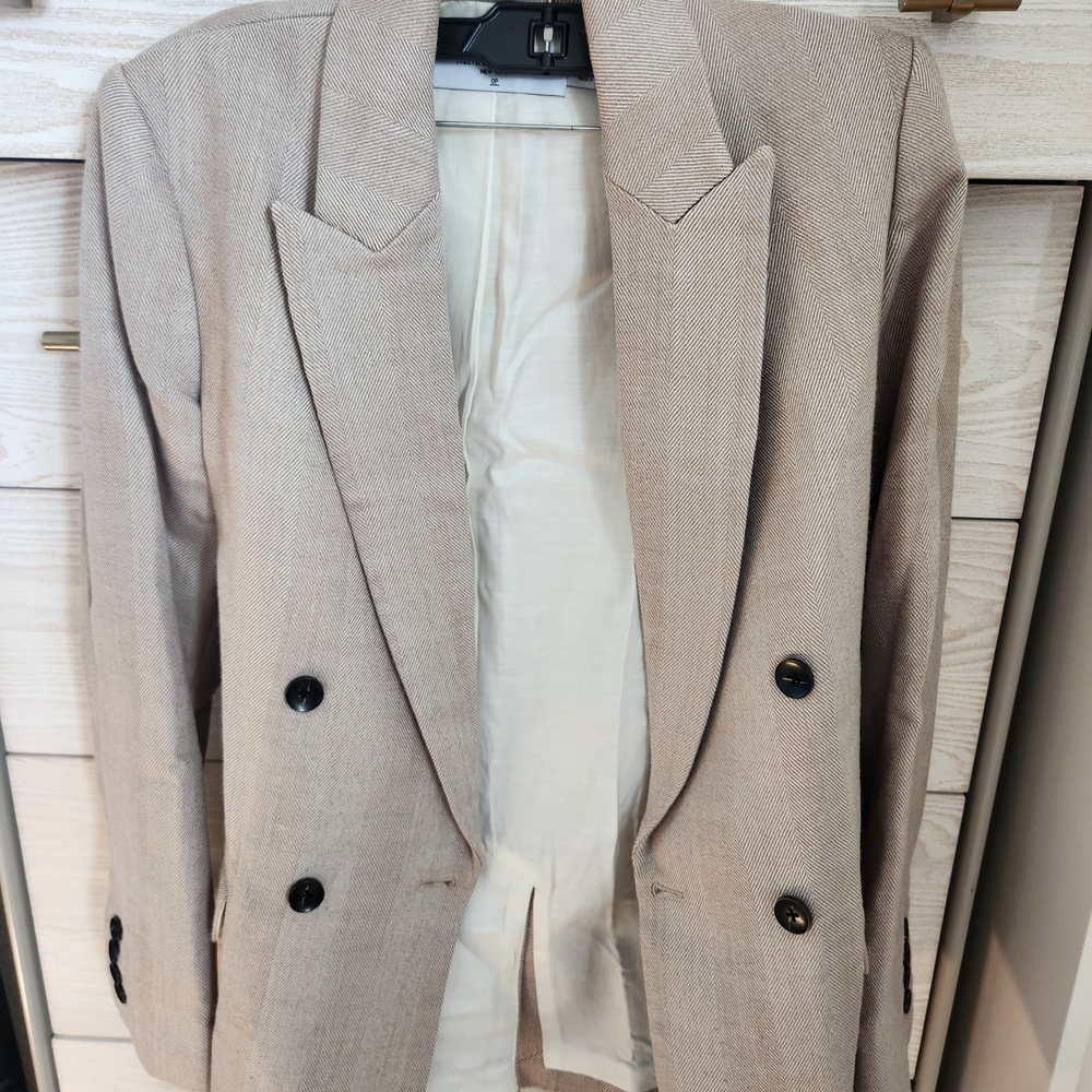 M.M. LaFleur New York Cream Blazer, O’Hara